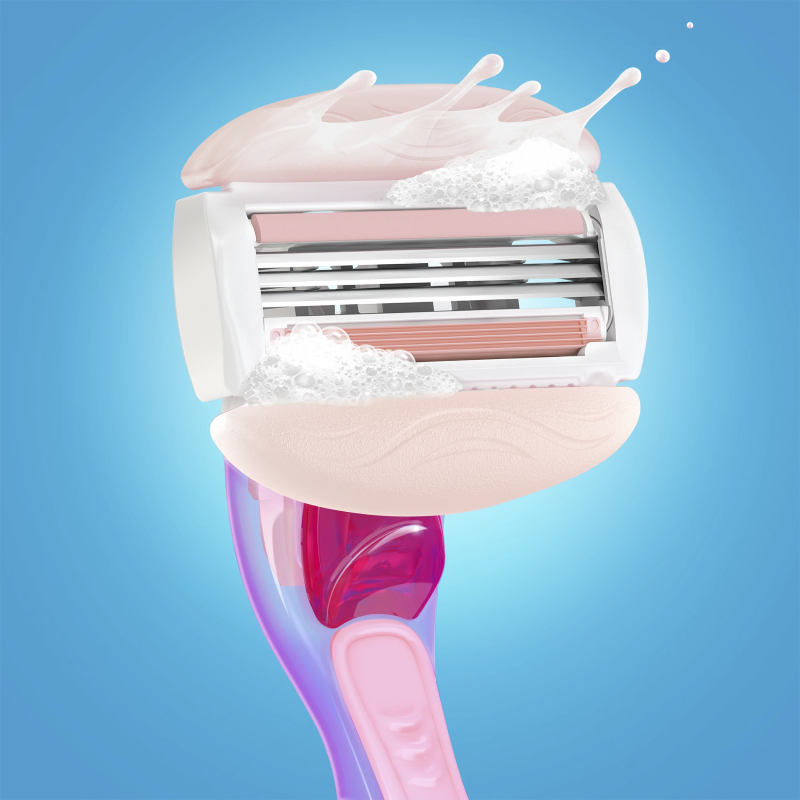 Gillette Venus ComfortGlide Spa Breeze Razor Skuvekļa Maināmas Asmeņu Kasetnes, 4 gab