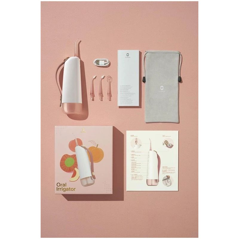 Irigators Oclean W10. balta-rozā