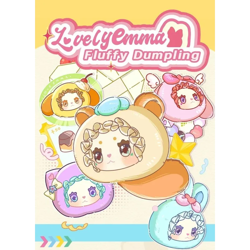 LOVELY EMMA Мягкий брелок-сюрприз - Fluffy Dumpling Series