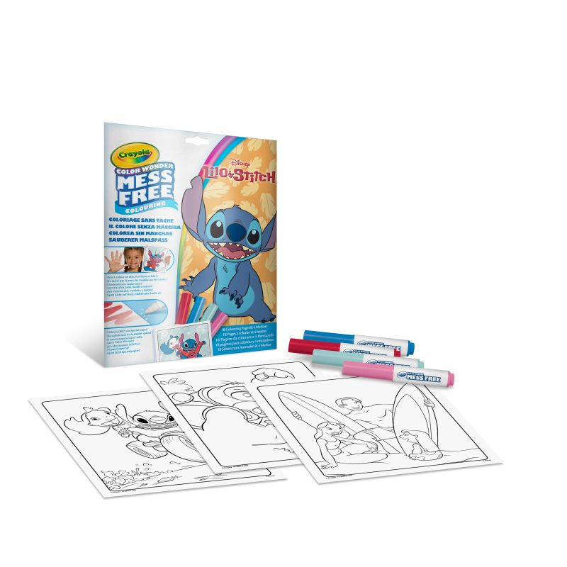 CRAYOLA Lilo&Stich Color Wonder komplekts