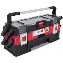 Tööriistakast Keter 237788, 52 cm x 20 cm x 23 cm, must v.-punane v.