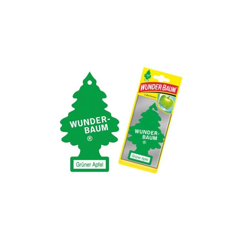 Automobiļu gaisa atsvaidzinātājs Wunder-Baum Green Apple