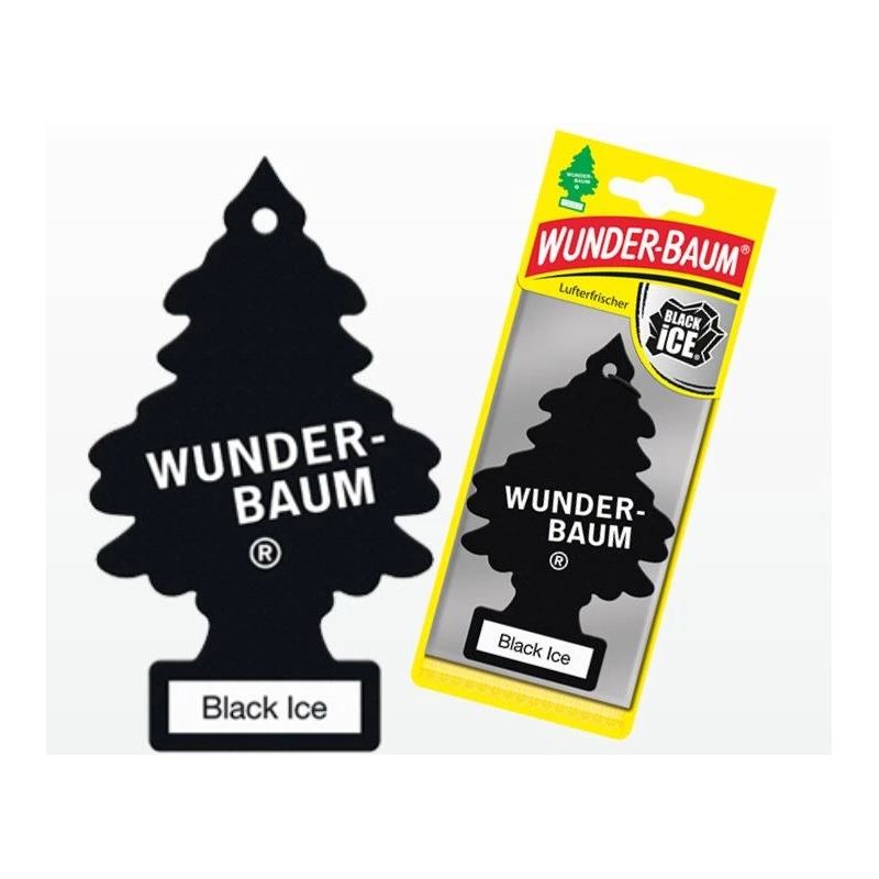 Automobiļu gaisa atsvaidzinātājs Wunder-Baum Black Ice