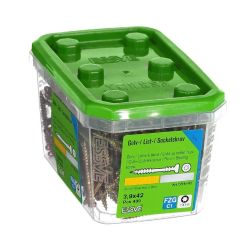 SKRŪVE LĪSTĒM 3.9X42 FZG-400gab. ,ESSVE,