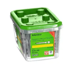 ENKURSKRŪVE BŪVK 5.0X40 CS-250gab. 8 ,ESSVE,