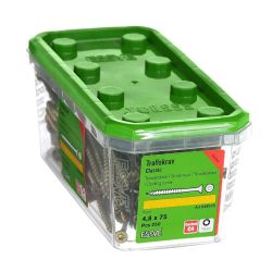 SKRŪVE FASĀDEI-TERASEI 4.8X75 CS-250gab ,ESSVE,