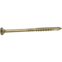 Саморез по дереву, универсальные Essve, 5 x 70 мм, желтый цв., 100 шт.