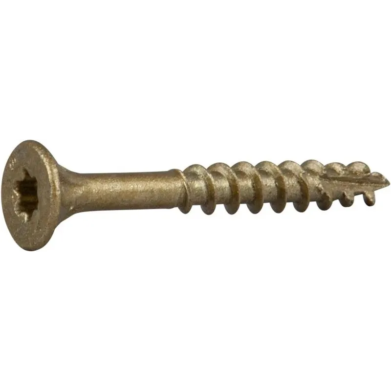 Koka skrūve, universāls Essve, 4 x 30 mm, dzeltena krās., 200 gab.