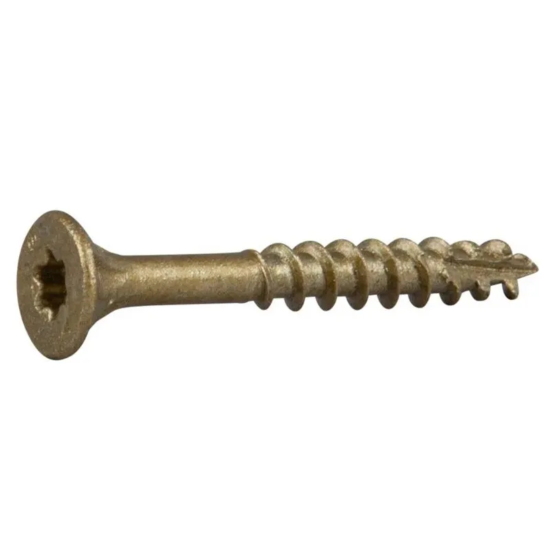 Koka skrūve, universāls Essve, 5 x 60 mm, dzeltena krās., 100 gab.