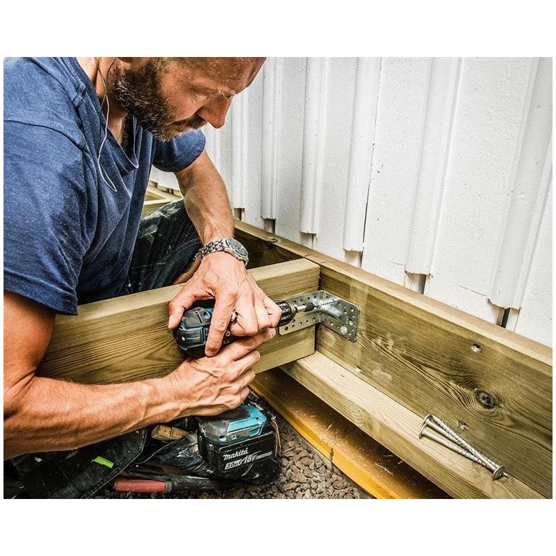 Koka skrūve Essve. 8 x 50 mm. 4 gab.