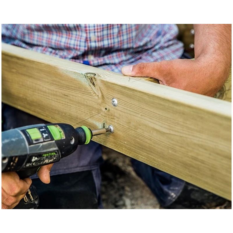 Koka skrūve Essve. 8 x 50 mm. 4 gab.