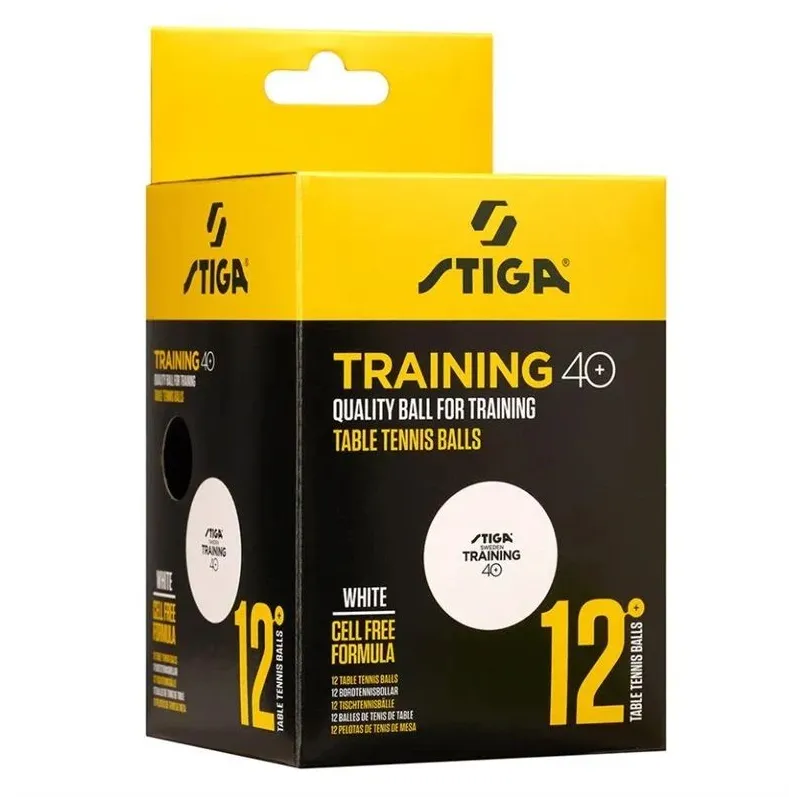 Мячик для настольного тенниса Stiga 1110-2610-12, 40 мм, 12 шт.