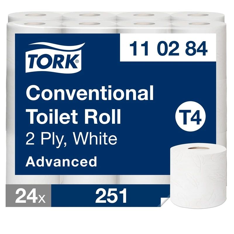 Papīrs wc Tork Conventional Advanced. 24 gab