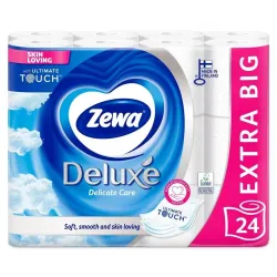 Туалетная бумага Zewa Deluxe Pure, 3 сл, 24 шт.