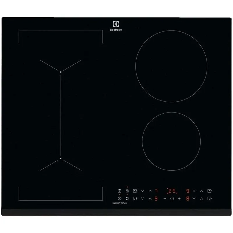 Indukcijas plīts Electrolux 600 serija „Bridge“ „Hob2Hood“ LIV63431BK