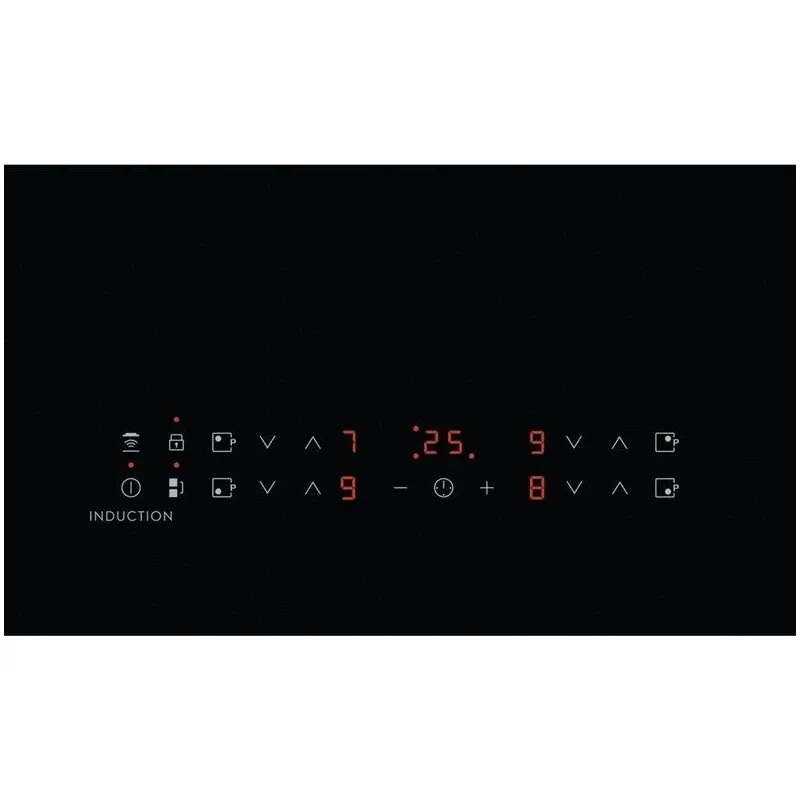 Indukcijas plīts Electrolux 600 serija „Bridge“ „Hob2Hood“ LIV63431BK