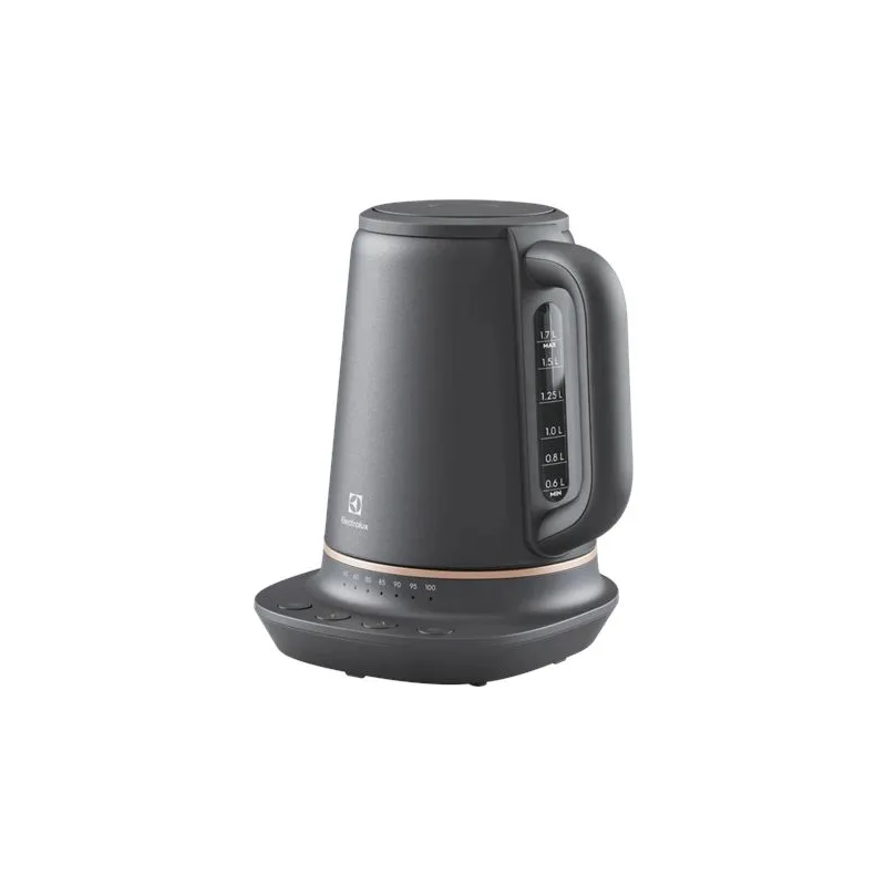 Elektriskā tējkanna Electrolux E7K1-6BP, 1.7 l, melna krās.