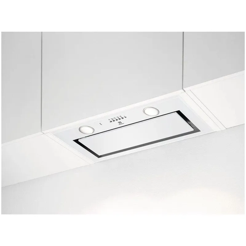 Iebūvēts tvaika nosūcējs Electrolux 600 sērija „Hob2Hood“ LFG716W, balta krās.