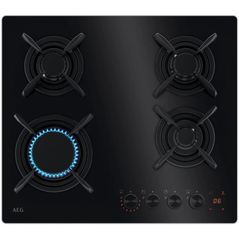 Gāzes plīts virsma aeg hkb64453nb