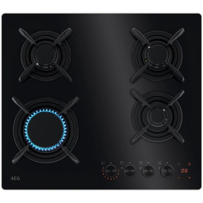 Gāzes plīts virsma aeg hkb64453nb