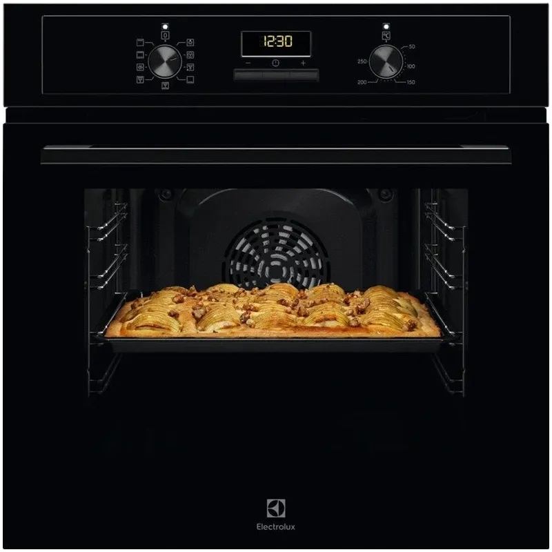 Iebūvētā cepeškrāsns Electrolux 600 sērija „SteamBake“ EOD3H50BK