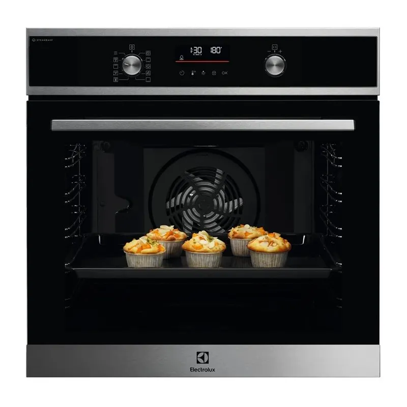 Iebūvētā cepeškrāsns Electrolux 600 sērija „SteamBake“ EOD6P66X