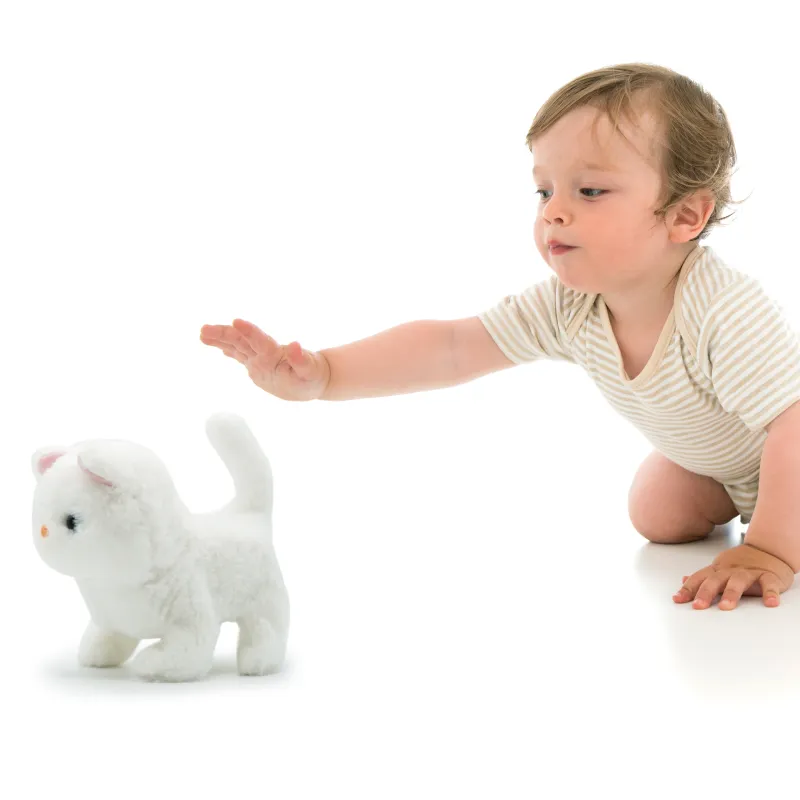PUGS AT PLAY Interactive toy Walking cat Casper