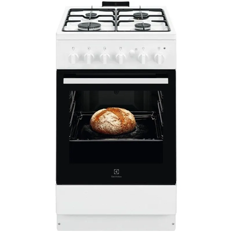 Gāzes plīts ar gāzes cepeškrāsni Electrolux LKG500013W