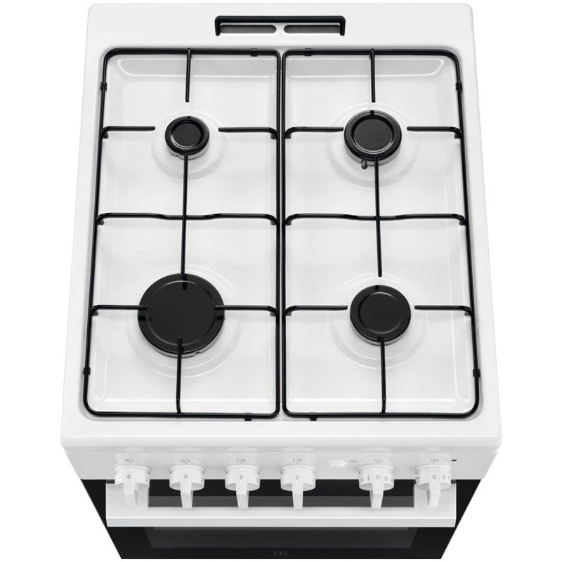 Gāzes plīts ar gāzes cepeškrāsni Electrolux LKG500013W