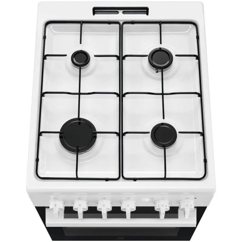 Gāzes plīts ar gāzes cepeškrāsni Electrolux LKG500013W