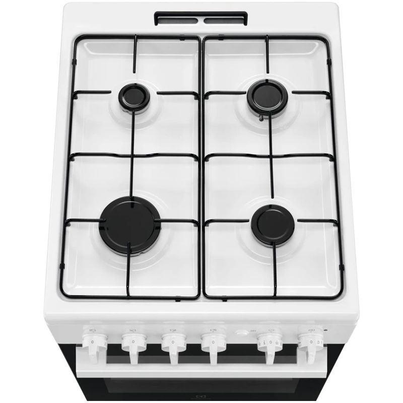 Gāzes plīts ar gāzes cepeškrāsni Electrolux LKG500013W