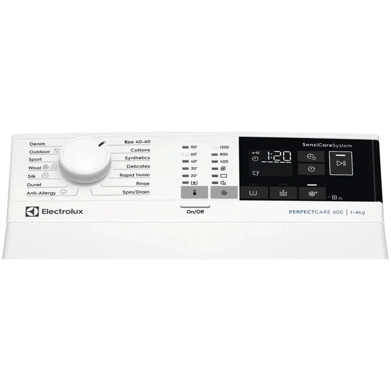 Skalbimo mašina Electrolux 600 serija EW6T4262E, 6 kg, balta sp.
