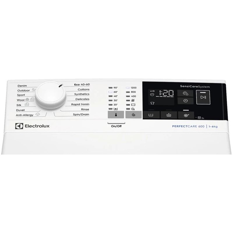 Veļas mašīna Electrolux 600 sērija EW6T4262E. 6 kg. balta