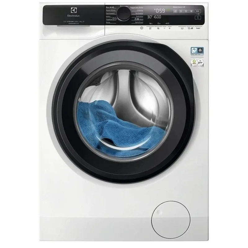 Veļas mašīna Electrolux 700 sērija EW7F5692QE, 9 kg, balta krās.
