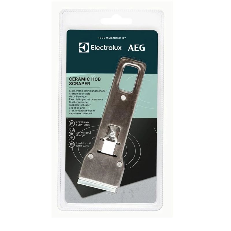 Skrāpis. stikla keramikas-keramika Electrolux