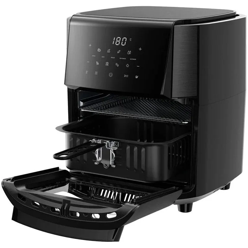 Aerogrils Electrolux 800 sērija EAF12B, melna, 1800 W, 12 l