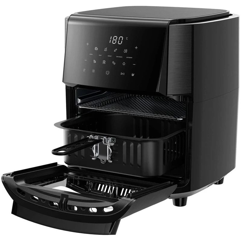 Karšto oro gruzdintuvė Electrolux EAF12B. juoda. 1800 W