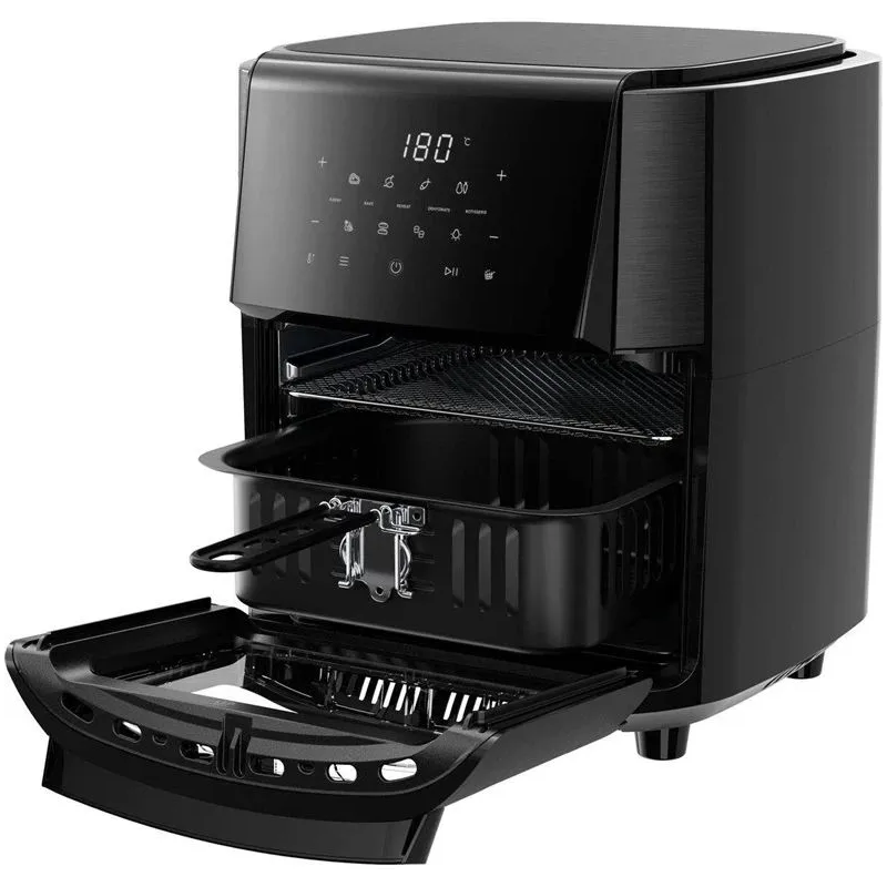 Aerogrils Electrolux 800 sērija EAF12B, melna, 1800 W, 12 l