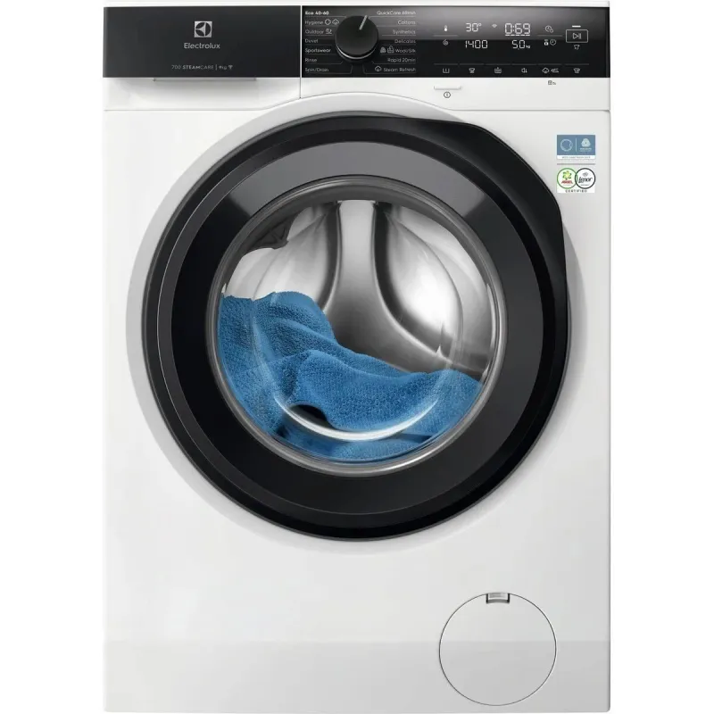 Skalbimo mašina Electrolux 700 serija EW7F4492FCE, 9 kg, balta sp.