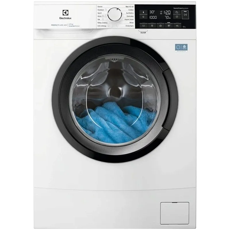 Veļas mašīna Electrolux 600 sērija EWS6307BE, 7 kg, balta