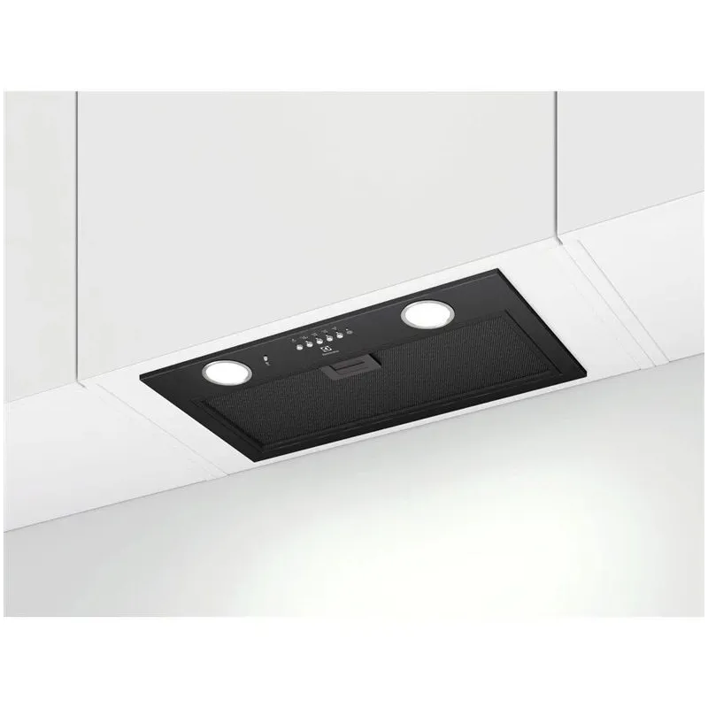 Įmontuojamas gartraukis Electrolux 600 serija „Hob2Hood“ CFG526R, juoda sp.