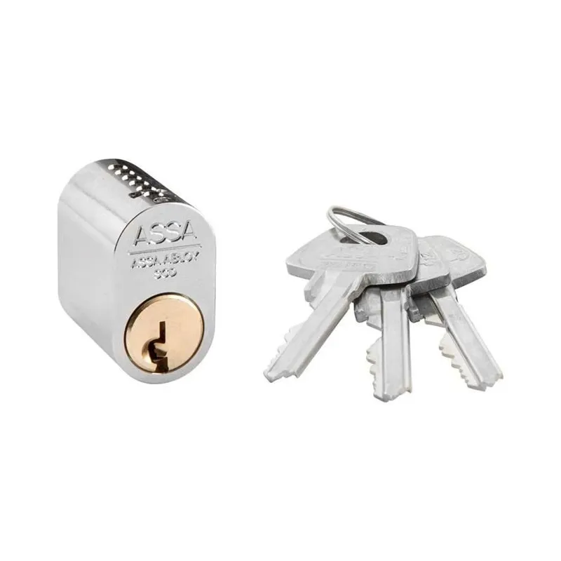 Slēdzenes cilindrs Assa 363105-120-011 CR, skandināvu tipa ,ovāls,, 30 mm