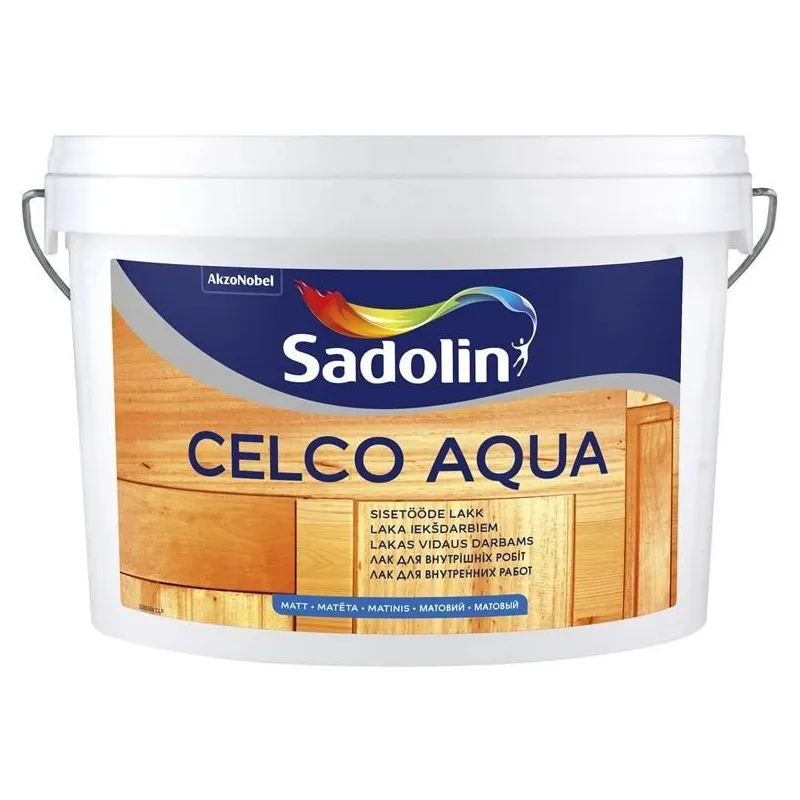 Laka, matēts Sadolin Celco, 2.5 l