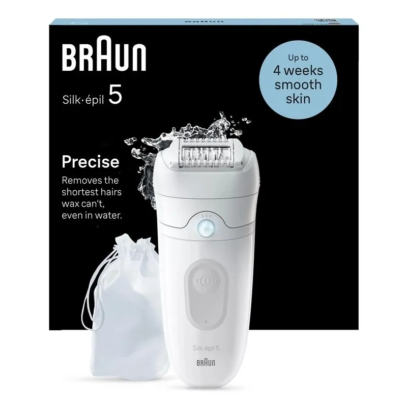 Epilators Braun Silk•épil 5 SE5-011, balta