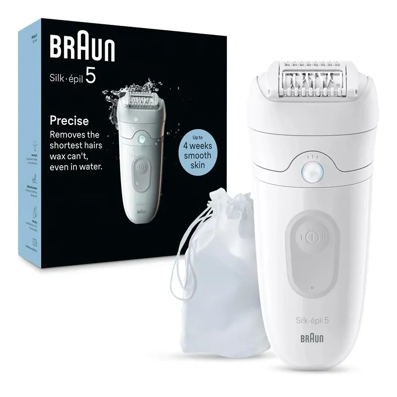 Epilators Braun Silk•épil 5 SE5-011, balta
