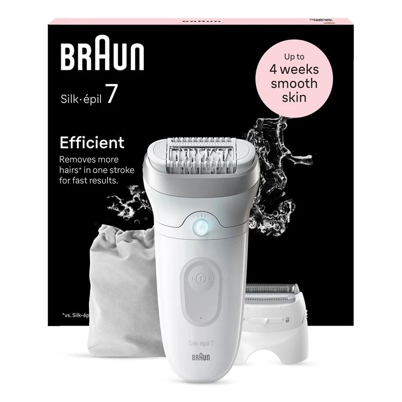 Epilators Braun Silk•épil 7 SE7-041. balta