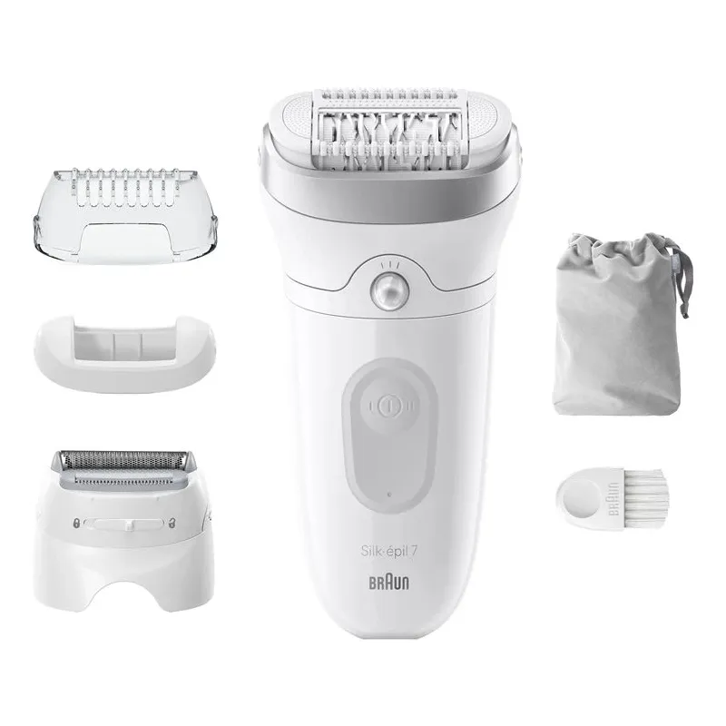 Epilators Braun Silk•épil 7 SE7-041, balta