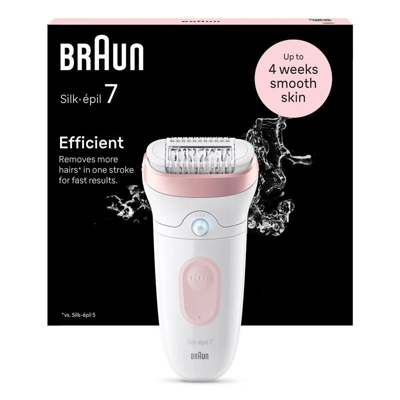 Epilators Braun Silk•épil 7 SE7-000. balta