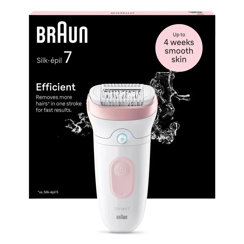 Epilators Braun Silk•épil 7 SE7-000, balta