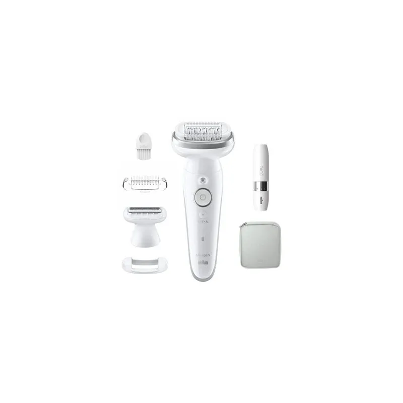 Epilators Braun Silk•épil 9 SES9-341, balta